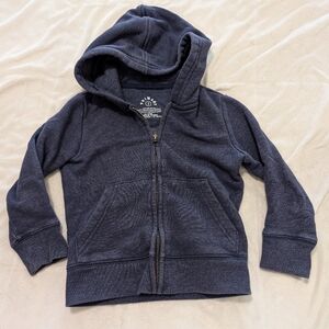 Primary Dark Blue Kids Hoodie